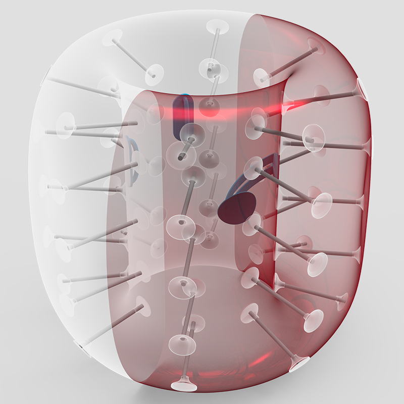 aufblasbarer Bubble-Fußball